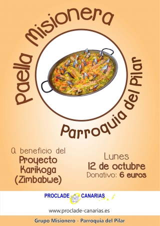 Paella Misionera día de El Pilar 2015